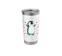 Penguin I'm not Short I'm Penguin Size Sweet Penguins Stainless Steel Insulated Tumbler