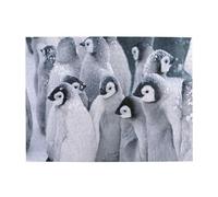 Penguin In The Snow,500 Pieces Puzzles for Adults-Wooden Jigsaw Puzzle for Adults Elderly