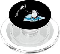 Penguin is Kite Surfing PopSockets PopGrip for MagSafe
