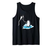 Penguin is Kite Surfing Tank Top