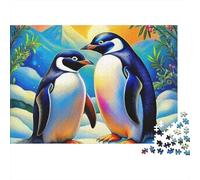 Penguin Jigsaw Puzzle Animal 1000 Pieces Eco Friendly Paper Bundle for Adults 12+ Home Decor Puzzle 70x50cm/1000pcs