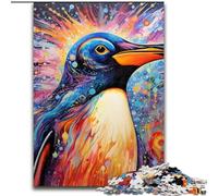 Penguin Jigsaw Puzzles 1000 Pieces for Adults Difficult Puzzles for Adults Perfect for Family Fun on Christmas, Thanksgiving, Birthdays & Easter 50x75cm