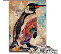Penguin Jigsaw Puzzles for Teenagers 1000 Piece Puzzle, Family Game Stress Reliever Difficult Challenge Great Gifts And Toys (26x38cm)