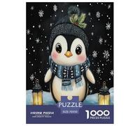 Penguin Jigsaw Puzzles Puzzles for Adults Kids. 1000 Piece Great Gifts Challenge Toy Educational Game Home Decoration for Adults& Kids Age 14 Years Up 70x50cm/1000pcs