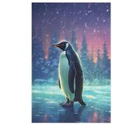Penguin Jigsaw Puzzles, Wooden Puzzle Gift for Adult Toys for Adults Educational 1000 for Kid Teen Age 12 Toy 78×53cm
