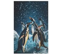 Penguin Jigsaw Puzzles, Wooden Puzzle Gift for Adult Toys for Adults Educational 1000 for Kid Teen Age 12 Toy 78×53cm