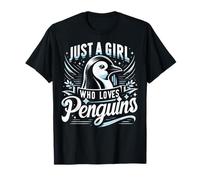 Penguin Just A Girl Who Loves Penguins Animal T-Shirt