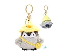 Penguin Keychain Plush Stuffed Animal Bag Charm | Cute Keychain Plush for Purse Wallet Backpack Stocking Stuffers Birthday Valentines Boyfriend Girlfriend