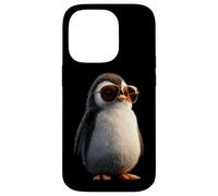 Penguin Little Blue Love Cute Penguins Case for iPhone 14 Pro