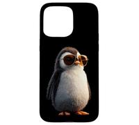 Penguin Little Blue Love Cute Penguins Case for iPhone 15 Pro Max