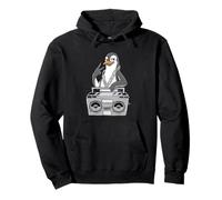 Penguin Lover Hip Hop Kids Music Boys Penguin Pullover Hoodie