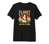 Penguin Lovers Flight was Never an Option Penguin Premium T-Shirt