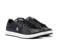 Original Penguin Mens Steadman Trainers Black/White 9