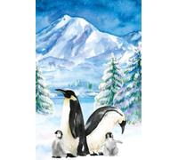 Penguin Menu Plan & Shopping List Notebook with Index: Menu Planner and Grocery list