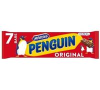 Penguin Milk Chocolate Biscuit Bar Multipack 7x24.6g "Deliciousness that brings a smile" Gift Hamper Treat For All Occasions (Pack Of 4)