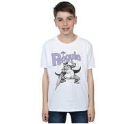 Penguin Mono Action Pose T-Shirt DC Comics White 5-6 Years