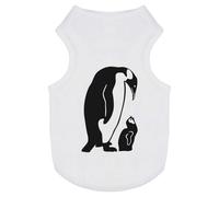 'Penguin Mother & Chick' Pet Dog/Cat T-Shirt (PT00103755)