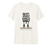 Penguin Mountain But Why Meme Premium T-Shirt