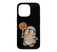 Penguin Mummy with Pumpkin Balloon Case for iPhone 13 Pro