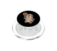 Penguin Mummy with Pumpkin Balloon PopSockets PopGrip for MagSafe