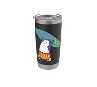 Penguin Nothing is Better Than Surfing Stainless Steel Insulated Tumbler