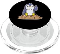 Penguin on a Cookie PopSockets PopGrip for MagSafe