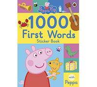 Penguin - Peppa Pig 1000 First Words Sticker Book - Paperback - N245z