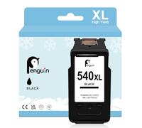Penguin PG-540XL Black Ink Cartridge Replacement Compatible with Pixma MG3650 MG3250 MG3550 TS5151 TS5150 MG4250 MG2150 MX475 MX395 MX375 MX435 MG2100 MG2250 MG3150 MG3200 MX530 for Canon 540 XL