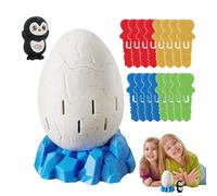 Penguin Pirate Game - Action Jumping Toy, Interactive Novelty Activity, Exciting Kids Challenge, 3+ Year Gift, Family Night Set, Motor Skills Trainer