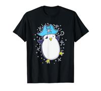 Penguin Pirate with Eye Patch Value Graphic T-Shirt