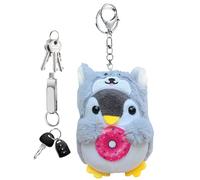 Penguin Plush - 10cm 3.9 Inch Stuffed Animal Keychain, Soft Doll Key Holder, Soft Portable Pendant Keyring Decoration | Cute Penguin Keyring Toy for Kids and Children Bag Charm