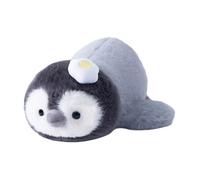 Penguin Plush Toy, with Soft Hugging Pillow Design, 25cm, Lying Stuffed Penguin Doll, Soft Animal Cuddle Toy, Gentle Fabric, For Hugging And Resting
