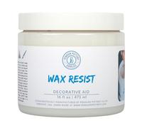Penguin Pottery Ceramic Wax Resist for Pottery Glaze, Clay Glaze, Slip Clay - Use Pottery Wax Resist with Underglazes in Pottery Kiln - Alternative to Latex Resist for Pottery (1 Pint | 473 ml)