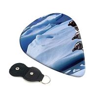Penguin Print Printed Guitar pick Guitar Plectrums for Acoustic Guitar Electric Guitar Bass Guitar - Guitar Accessories - 6 Pack 0.96mm