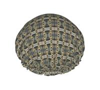 Penguin Print Women Shower Caps Reusable Bath Caps Double Layers Shower Cap Bathing Shower Cap