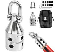 Penguin Puller SR. Wire Pulling Grip (69705) - 4000 lb Max Pull, Fits 3/0 to 350 MCM Copper/Aluminum Cable, Heavy-Duty Electrical Cable Pulling Head & Attachment for Electricians (SR)