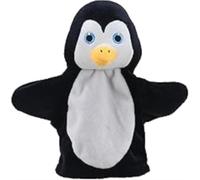The Puppet Company - My First Christmas Puppet - Penguin Hand Puppet Suitable From Birth - PC003827, Black