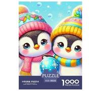 Penguin Puzzle 1000 Pieces for Adults Leisure Hobby Relax Stress Free Eco-Friendly Packaging 38x26cm/1000pcs