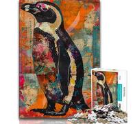 Penguin Puzzles for Teenagers Teens 1000pc Puzzle,Family Game Stress Reliever Difficult Challenge Secret Santa Gifts 50x75cm