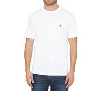 Penguin Shirt Original Mens Plain Short Sleeve T-Shirt New Bright White S