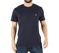 Penguin Shirt Original Mens Plain Short Sleeve T-Shirt New Dark Sapphire S