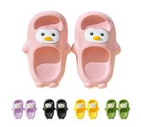 Penguin Slides For Women,Beach Slides Women,Non-Slip Quick-Dry Slippers For Bathroom And Pool,House Cuteness Shower Slide,Soft Comfortable Summer Seaside Slippers,Daily Indoor Wear