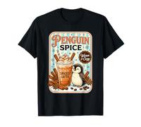 Penguin Spice Pumpkin Spice Latte Coffee Cute T-Shirt