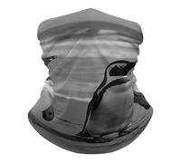 Penguin Standing On The Beach Balaclava Universal Neck Warmer Breathable Face Shield For Skiing Men Women 25X50Cm