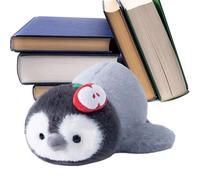 Penguin Stuffed Animal | Hugging Pillow Plush Toy,Stuffed Lying Penguin Doll - for Kids Boys Sofa Bed Home Nursery Car Birthday Christmas