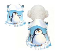 Penguin Surrender M Pet Apparel for Small Dogs-Cute Summer Outfit for Puppy, Soft Breathable Pet Clothes for Cat