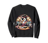 Penguin Sushi Master Art Japan Sweatshirt