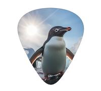 penguin-watching Patterned guitar picks - (thin/medium/thick) free to choose, suitable for all kinds of string instruments,
