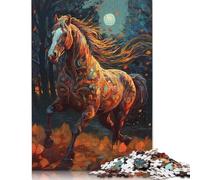 Penguin Watercolor Puzzles 1000 Pieces Wood Puzzle Jigsaws for Adults Educational Game Challenge Toy 1000pcs (75x50cm)
