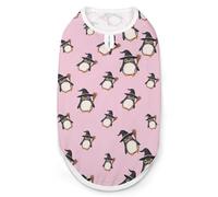 Penguin Witch Dog And Cat Clothes Pet Summer Sleeveless T Shirt Basic Vest S